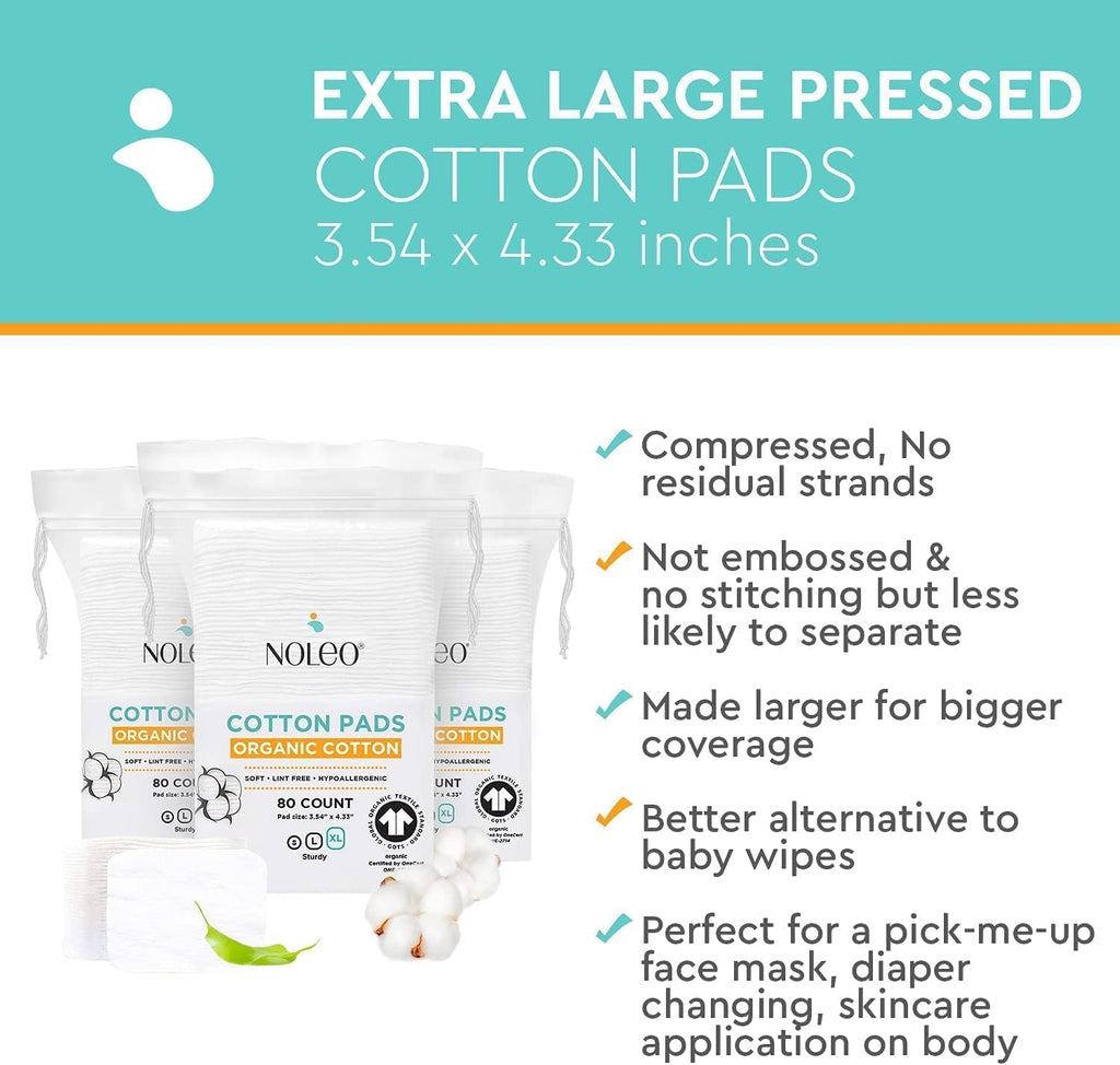 Organic Cotton Rounds & Pads